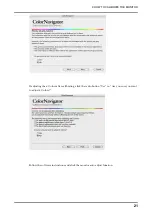 Preview for 21 page of Eizo ColorNavigator User Manual