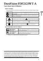 Preview for 15 page of Eizo DuraVision FDF2121WT-A Setup Manual