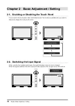 Preview for 10 page of Eizo DuraVision FDF2182WT User Manual