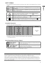 Preview for 2 page of Eizo DuraVision FDF2405W User Manual