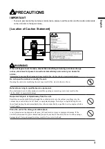 Preview for 5 page of Eizo DURAVISION FDS1901 User Manual