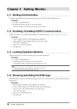 Preview for 20 page of Eizo DuraVision FDSV1201T User Manual