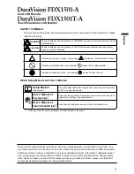 Preview for 17 page of Eizo DuraVision FDX1501-A Setup Manual