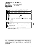 Preview for 56 page of Eizo DuraVision FDX1501-A Setup Manual