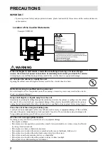 Preview for 3 page of Eizo DURAVISION FDX1501 Setup Manual