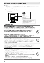 Preview for 11 page of Eizo DURAVISION FDX1501 Setup Manual