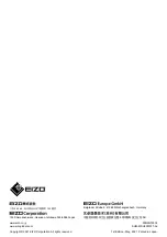 Предварительный просмотр 41 страницы Eizo DuraVision MDU5501WT Setup Manual