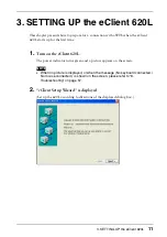 Предварительный просмотр 11 страницы Eizo eClient 620L User Manual