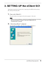 Предварительный просмотр 15 страницы Eizo eClient SC1 User Manual