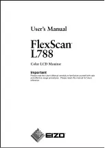 Eizo EIZO FlexScan L 788  L788 L788 User Manual preview