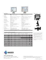 Предварительный просмотр 3 страницы Eizo EIZO FlexScan L34 Brochure & Specs