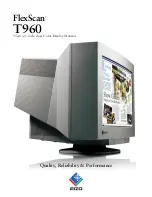 Eizo EIZO FlexScan T 960  T960 T960 Brochure preview