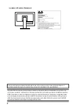 Предварительный просмотр 2 страницы Eizo ElexScan EV2480 User Manual