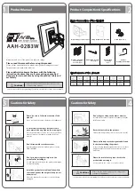 Preview for 1 page of Eizo ET Arm Series Product Manual