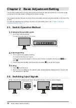 Preview for 12 page of Eizo FLEXSCAN EV2456 User Manual