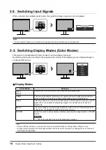 Preview for 14 page of Eizo FlexScan EV2457 User Manual