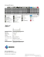 Preview for 10 page of Eizo FlexScan F35 Specifications