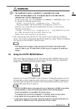 Предварительный просмотр 9 страницы Eizo FLEXSCAN F930 - User Manual