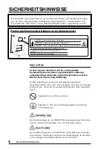 Preview for 4 page of Eizo FlexScan L 350  L350 L350 (German) Bedienungsanleitung