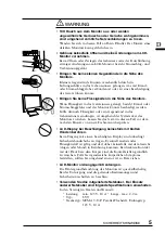 Preview for 5 page of Eizo FlexScan L 350  L350 L350 (German) Bedienungsanleitung