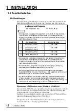 Preview for 12 page of Eizo FlexScan L 350  L350 L350 (German) Bedienungsanleitung