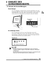 Preview for 15 page of Eizo FlexScan L 350  L350 L350 (German) Bedienungsanleitung