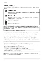 Preview for 2 page of Eizo FlexScan L 352T L352T-C L352T-C User Manual