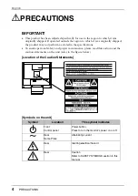 Предварительный просмотр 4 страницы Eizo FlexScan L 353T L353T-C L353T-C User Manual