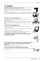 Предварительный просмотр 5 страницы Eizo FlexScan L 665  L665 L665 User Manual