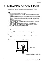 Предварительный просмотр 29 страницы Eizo FlexScan L 665  L665 L665 User Manual