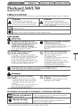 Предварительный просмотр 27 страницы Eizo FlexScan L 768  L768 L768 Setup Manual