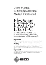 Предварительный просмотр 1 страницы Eizo FlexScan L353T-C User Manual