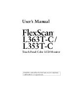 Предварительный просмотр 3 страницы Eizo FlexScan L353T-C User Manual