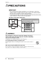 Предварительный просмотр 4 страницы Eizo FLEXSCAN L365 - User Manual