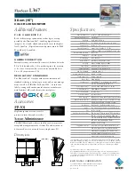 Предварительный просмотр 2 страницы Eizo FlexScan L367 Brochure & Specs