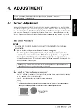 Preview for 21 page of Eizo FlexScan L371 User Manual