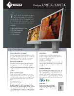 Eizo FLEXSCAN L560T-C Brochure & Specs preview