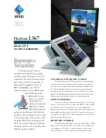 Предварительный просмотр 1 страницы Eizo FLEXSCAN L567 Brochure