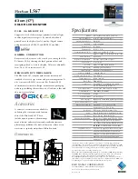 Предварительный просмотр 2 страницы Eizo FLEXSCAN L567 Brochure