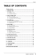 Preview for 3 page of Eizo FlexScan L695 User Manual