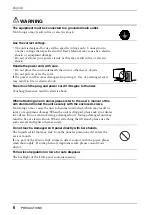 Preview for 6 page of Eizo FlexScan L695 User Manual