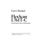 Предварительный просмотр 3 страницы Eizo FlexScan L760T-C User Manual