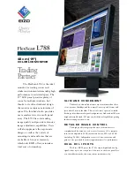 Eizo FLEXSCAN L788 Brochure preview