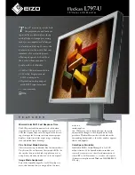 Eizo FlexScan L797-U Specifications preview