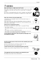 Предварительный просмотр 5 страницы Eizo FlexScan L885 User Manual