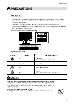 Preview for 3 page of Eizo FlexScan MX300W User Manual