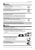 Preview for 5 page of Eizo FlexScan MX300W User Manual