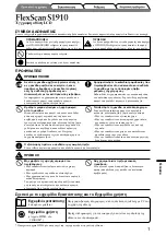 Предварительный просмотр 39 страницы Eizo FlexScan s1910 Setup Manual