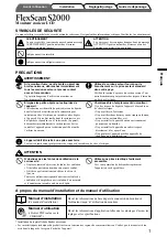 Предварительный просмотр 15 страницы Eizo FlexScan S2000 Setup Manual