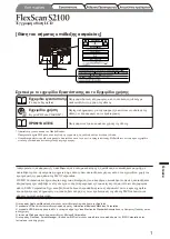 Предварительный просмотр 39 страницы Eizo FlexScan S2100 Setup Manual